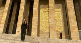 Eda Ece Anıtkabir’den paylaşım yaptı