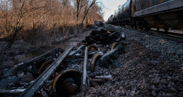 ABD’de tren kazası: 20 vagon raydan çıktı