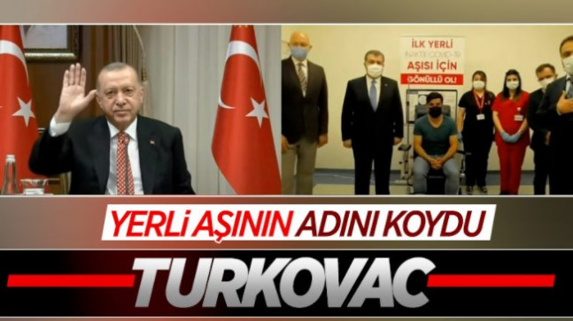 Yerli aşının ismi TURKOVAC olarak belirlendi