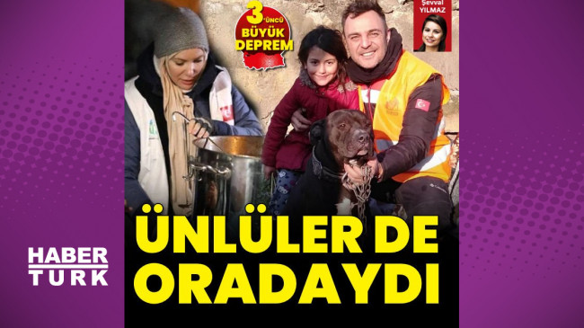 Ünlüler de oradaydı