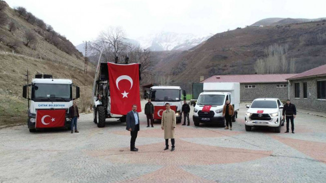 Çatak Belediyesi araç filosunu genişletti