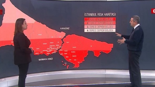 İstanbul’un deprem risk haritası! Hangi ilçeler riskli?