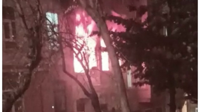 İstanbul Beyoğlu’nda korkutan yangın