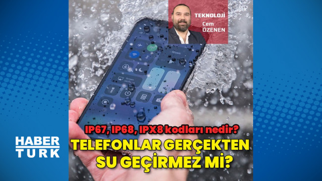 Telefonum gerçekten su geçirmez mi?