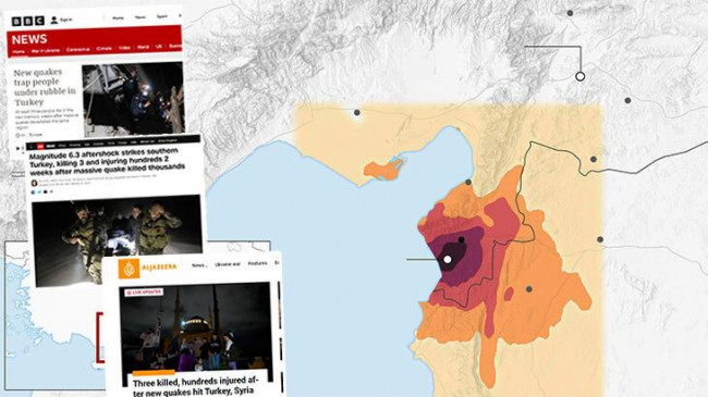 SON DAKİKA: Türkiye dünyada manşetlerde! Deprem felaketi yankılanıyor