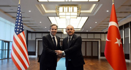 Mevlüt Çavuşoğlu, Antony Blinken’ı Beştepe’de kabul etti