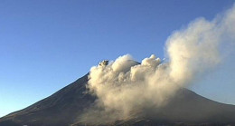 Popocatepetl Yanardağı’nda son 24 saatte 7 patlama