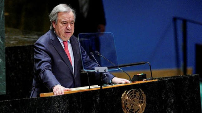 BM Genel Sekreteri Antonio Guterres’ten Türkiye Ukrayna ve Rusya açıklaması
