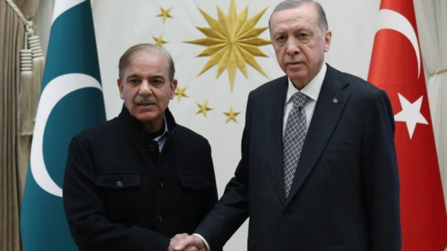 Cumhurbaşkanı Erdoğan, Pakistan Başbakanı Şerif’i kabul etti