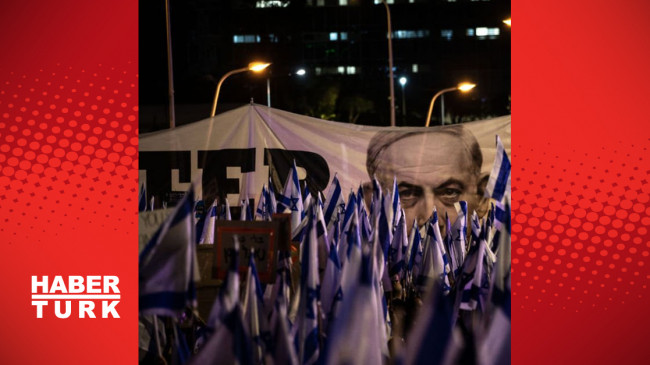 Netanyahu hükümeti karşıtı protestoların 8. haftasında sokaklardaki İsrailli sayısı yüz bini aştı