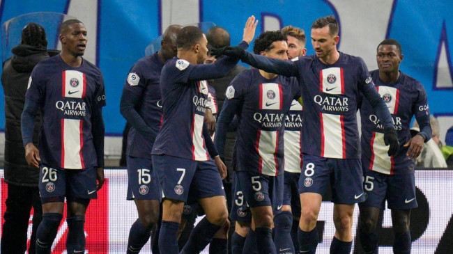 PSG, Marsilya'yı 3 golle devirdi