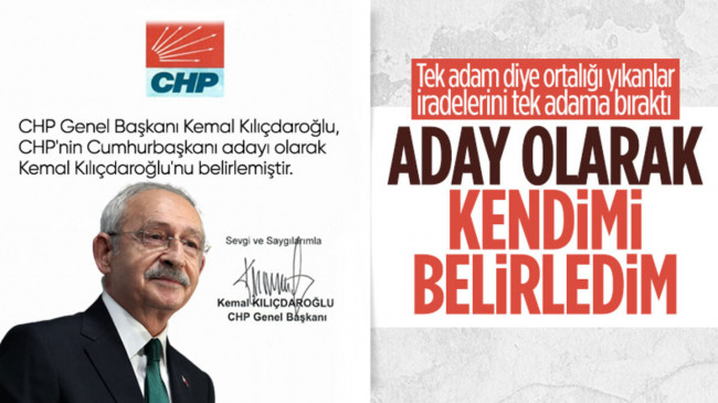 Partiden tek yetki alan Kemal Kılıçdaroğlu, 6’lı masaya kendi adını verecek