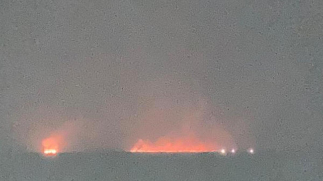 Gala Gölü Milli Parkı’nda yangın: Ekipler müdahale etti, söndürüldü
