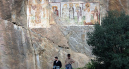 Muğla’da Hristiyanlığın ilk gizli mabetleri, görenleri büyülüyor