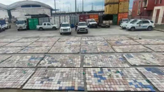 Ekvador’dan Belçika’ya muz taşıyan konteynerlerde 330 milyon dolarlık kokain ele geçirildi