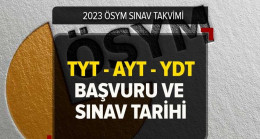 YKS sınav başvuru tarihi! TYT – AYT – YDT yeni başvurular ne zaman, hangi tarihte yapılacak? ÖSYM SINAV TAKVİMİ 2023