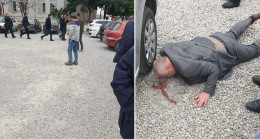 Adliye çıkışında baltalı kavga! Ortalık bir anda karıştı, kanlar içinde kaldı