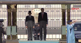 Brunei Sultanı Ankara’da! Erdoğan resmi törenle karşıladı