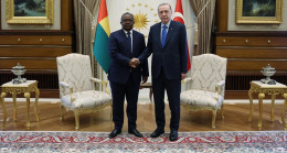 Cumhurbaşkanı Erdoğan, Gine Bissau Cumhurbaşkanı Embalo ile görüştü