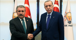 Cumhurbaşkanı Erdoğan, BBP Genel Başkanı Destici’yi kabul etti