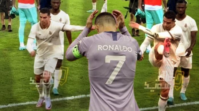 Taraftarlar ‘Messi’ tezahüratı yaptı, Ronaldo tekmeler savurdu… Portekizli yıldız Al Ittihad karşısında alınan mağlubiyet sonrası zor sakinleşti