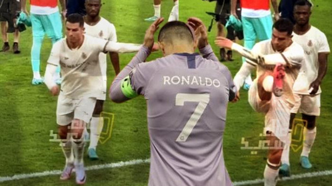 Taraftarlar ‘Messi’ tezahüratı yaptı, Ronaldo tekmeler savurdu… Portekizli yıldız Al Ittihad karşısında alınan mağlubiyet sonrası zor sakinleşti