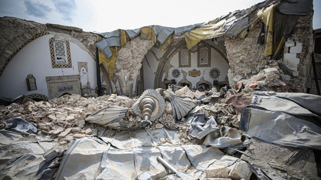 Anadolu’nun ilk camisi Habib-i Neccar, deprem sonrası restore ediliyor
