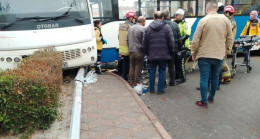 Ankara’da EGO otobüsü ile minibüs çarpıştı! Yaralılar var