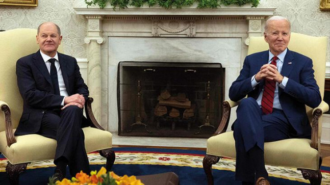 Beyaz Saray’da Biden-Scholz görüşmesi – Son Dakika Haberleri Milliyet