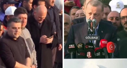 Cumhurbaşkanı Erdoğan’ın basın açıklaması sırasında dikkat çeken görüntü! Herkes “Soylu niye orada?” sorusunu sordu