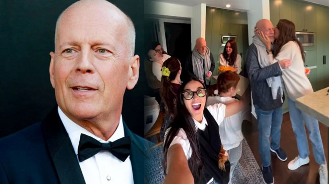 Demans teşhisi konulan Bruce Willis’in 68. doğum gününde tüm aile bir araya geldi – Son Dakika Magazin Haberleri