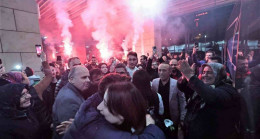 Denizli’nin şampiyon kızlarına görkemli karşılama