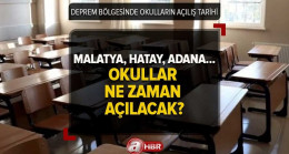 Deprem bölgesi Malatya, Hatay, Kahramanmaraş ve Adana’da okullar açılacak mı, ne zaman? İl il okulların açılış tarihi 2023