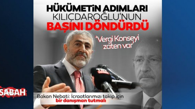 SON DAKİKA: Hükümetin adımları Kılıçdaroğlu’nun başını döndürdü! ‘Vergi Konseyi zaten var’