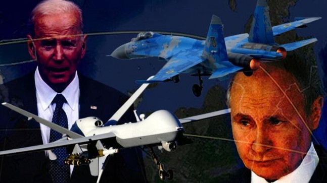 Son dakika: Karadeniz’de korkulan oldu! Rus uçakları ABD İHA’sı düşürdü
