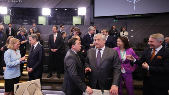 NATO Dışişleri Bakanları Toplantısı ikinci gün oturumları başladı