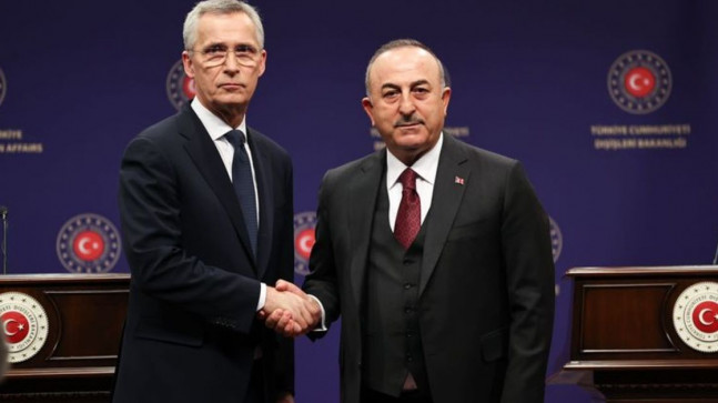 Bakan Çavuşoğlu, Stoltenberg ile görüştü