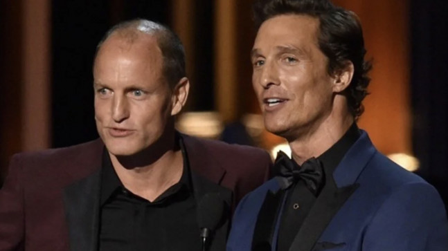 Matthew McConaughey, oyuncu arkadaşı Woody Harrelson ile gerçek hayatta kardeş olabileceklerini düşünüyor