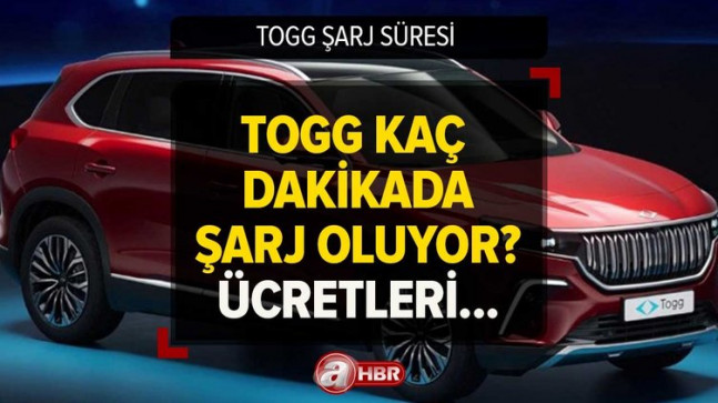 TOGG ŞARJ SÜRESİ | TOGG kaç dakikada şarj oluyor, ücreti ne kadar, kaç TL? Trugo fiyat listesi…