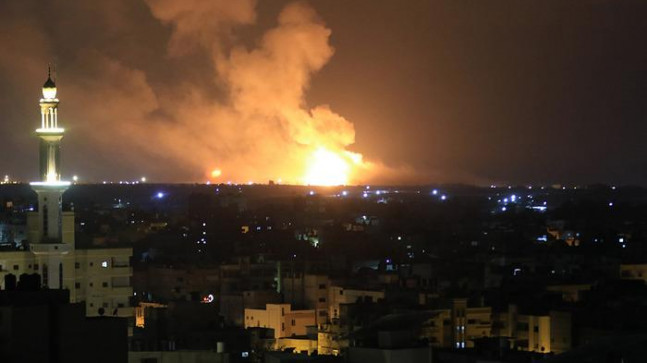 İsrail’den Gazze’ye hava saldırısı! Çok sayıda ölü ve yaralı var