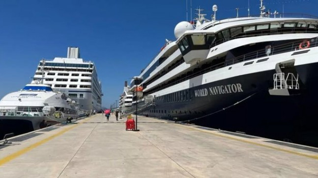 Bodrum’da Eylül bereketi: 2 gemi ile 2600 turist geldi