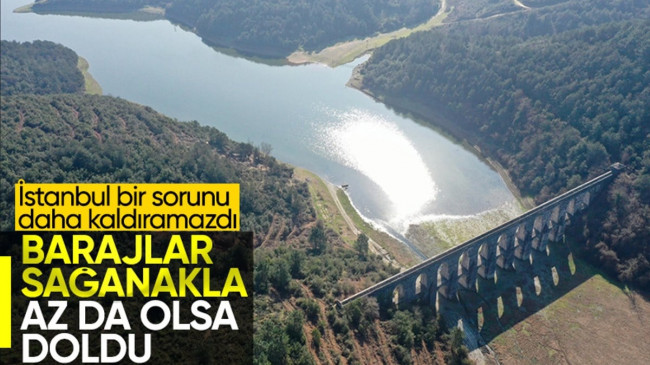 İstanbul’da baraj doluluk oranı 14 günde yüzde 8,5 arttı