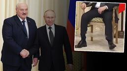 Görüşmeye damga vuran an! Dünya şaşkın Putin 'Parkinson' mu oldu? 