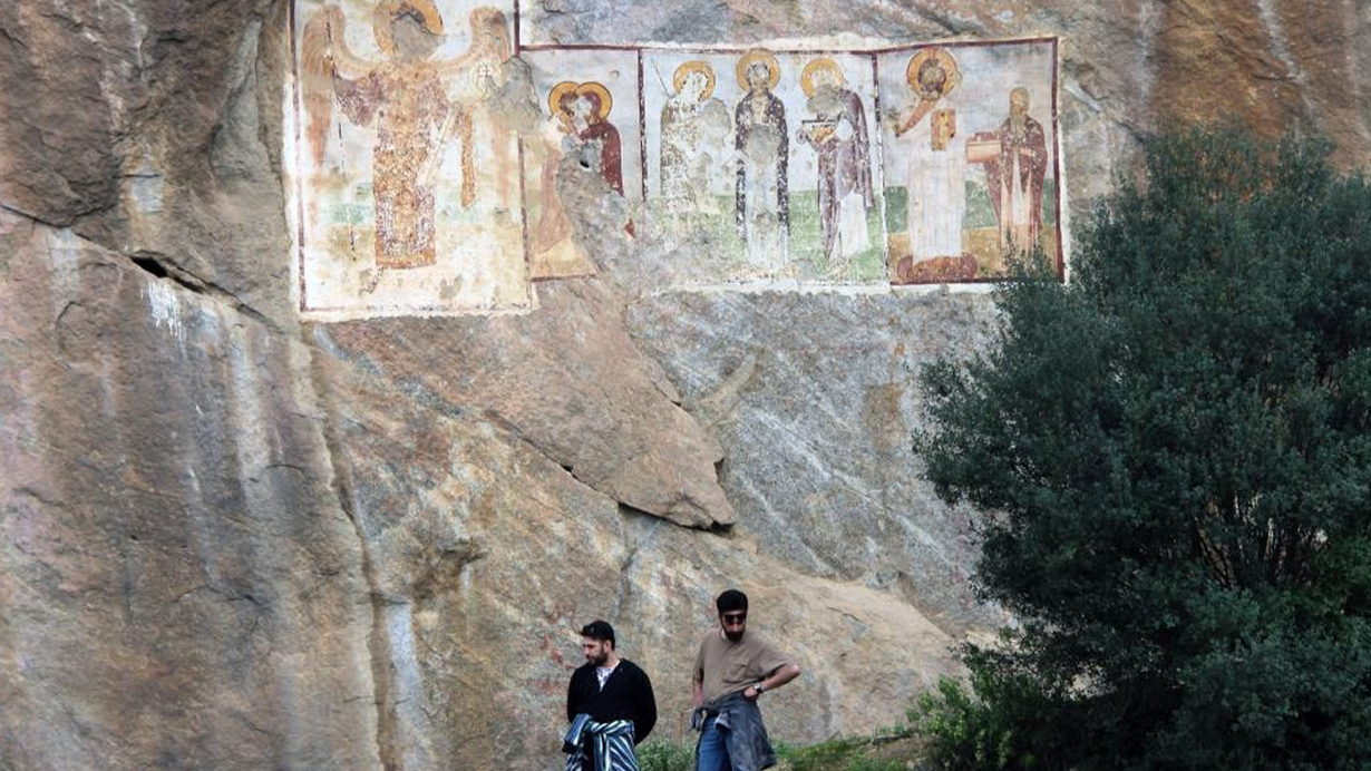 Muğla'da Hristiyanlığın ilk gizli mabetleri, görenleri büyülüyor
