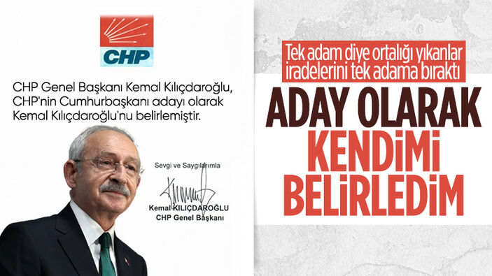 Partiden tek yetki alan Kemal Kılıçdaroğlu, 6'lı masaya kendi adını verecek