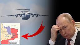 Dev 'Casus Uçağı' drone'la imha edildi! Putin'e Ukrayna'nın komşusundan kötü haber