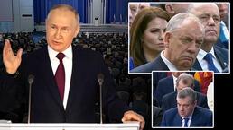 Putin'in konuşmasına damga vuran an! Rus televizyonu görüntüyü kesmedi