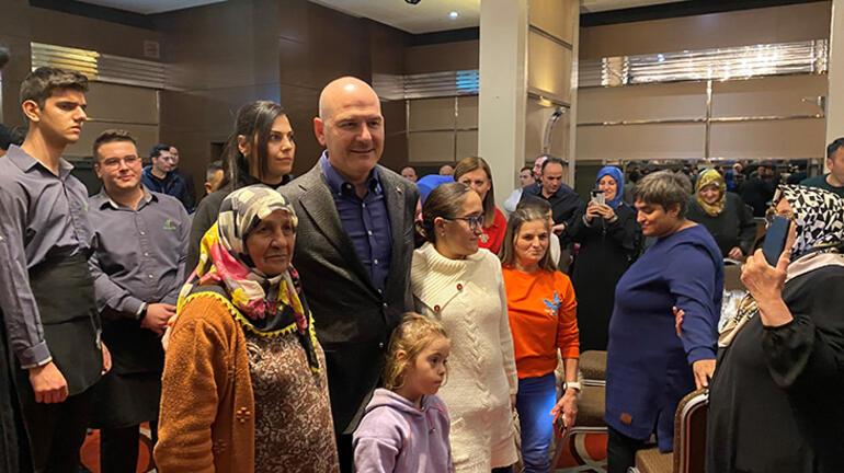 Bakan Soylu Ankarada vatandaşlar ile bir araya geldi: Bu özel çocuklar bizim ülkemizin özel çocukları