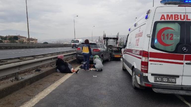 TEMde 23 araç birbirine girdi İstanbul yönü kapandı
