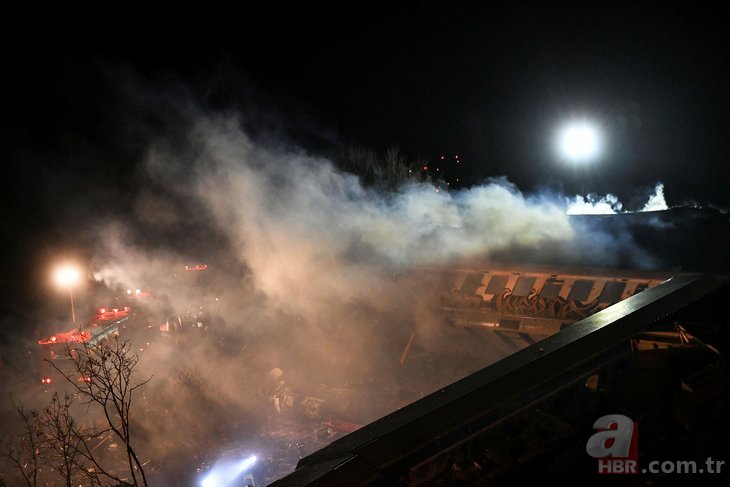 Yunanistan’da feci kaza! Yük treni ile yolcu treni çarpıştı: 32 kişi hayatını kaybetti